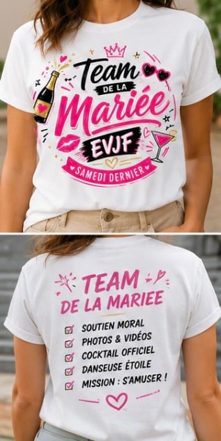 Réalisation MVP Création — broderie, DTF, flocage, personnalisation textile France